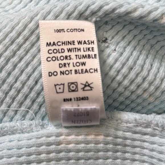 Cotton Citizen Distressed Thermal Style Dress. - Picture 12 of 12